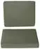 Outsunny Sitzkissen-Set für Draußen Polyester Dunkelgrau 56x52x7cm