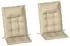 Outsunny Sitzkissen-Set für Draußen Polyester Beige 116x50x5cm