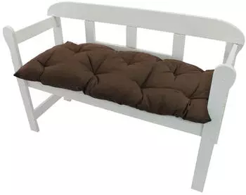NYVI Bankauflage für Gartenbänke 110x45cm Braun