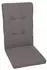 GO-DE CAPUR Hochlehner-Sitzauflage 50x120cm Bouclé-Optik wasserabweisend (25130-01)