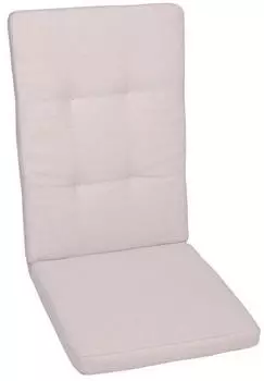 GO-DE COPPI Hochlehner-Stuhlauflage 50x120cm Boucl&eacute;-Optik wasserabweisend Beige (25127-01)