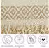 Andiamo Livia 45 x 45 cm 100% Baumwolle beige