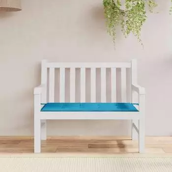 vidaXL Gartenbank-Auflage Blau 100x50x3cm Oxford-Gewebe (43201)