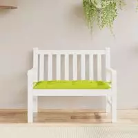 vidaXL Gartenbank-Auflage Knallgr&uuml;n 110x50x7 cm Oxford-Gewebe