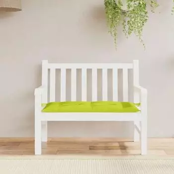 vidaXL Gartenbank-Auflage Knallgr&uuml;n 110x50x7cm Oxford-Gewebe (361822)