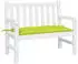 vidaXL Gartenbank-Auflage Knallgrün 110x50x7cm Oxford-Gewebe (361822)