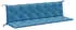 vidaXL Gartenbank-Auflagen 2 Stk. Melange Blau 200x50x7cm Stoff (4002634)