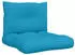 vidaXL Palettenkissen 2 Stk. Blau Stoff (360838)