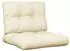vidaXL Palettenkissen 2-tlg. Creme Stoff (360647)