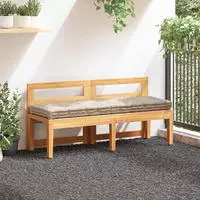 vidaXL Palettenkissen Baumwolle 120&times;40&times;7 cm Beige