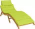vidaXL Sonnenliegen-Auflage Hellgrün 186x58x4cm Oxford-Gewebe (314169)