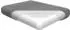 bomoe Ilano Loungekissen Outdoor Sitz 60x60x8cm Hellgrau
