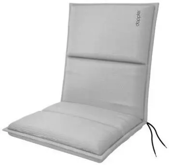 Doppler City 48 x 100 x 6 cm 100 % Polyester hellgrau