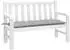 vidaXL Gartenbank-Auflage Melange Hellgrau 120x50x7cm Stoff (4002542)
