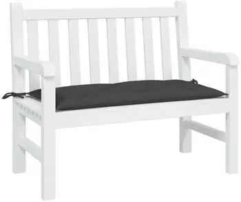 vidaXL Gartenbank-Auflage Schwarz 100x50x7cm Oxford-Gewebe (361571)