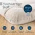 Beautissu HighLux SK Stuhlkissen 40x40x8cm Natur 4tlg