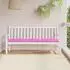 vidaXL Bankpolster Uni Rosa 150x50x3cm Oxford-Stoff (361184)