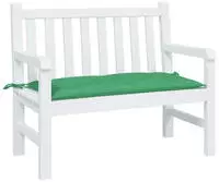 vidaXL Gartenbank-Auflage Gr&uuml;n 100x50x7 cm Oxford-Gewebe