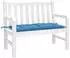 vidaXL Gartenbank-Auflage Melange Blau 100x50x7cm Stoff (4002535)
