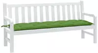 vidaXL Gartenbank-Auflage Melange Gr&uuml;n 180x50x7 cm Stoff