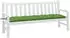 vidaXL Gartenbank-Auflage Melange Grün 180x50x7cm Stoff (4002569)