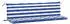 vidaXL Gartenbank-Auflagen 2 Stk. Blau & Weiß Gestreift Oxford-Gewebe (361728)