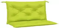 vidaXL Gartenbank-Auflagen 2 Stk. Knallgr&uuml;n 100x50x7 cm Oxford-Gewebe