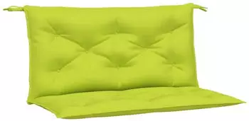 vidaXL Gartenbank-Auflagen 2 Stk. Knallgr&uuml;n 100x50x7cm Oxford-Gewebe (361670)