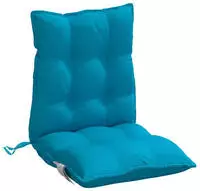 vidaXL Niedriglehner-Auflagen 6 Stk. Hellblau Oxford-Gewebe