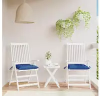 vidaXL Palettenkissen 2 Stk. Blau 50x50x7 cm Oxford-Gewebe