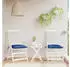 vidaXL Palettenkissen 2 Stk. Blau 50x50x7cm Oxford-Gewebe (361537)