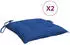 vidaXL Palettenkissen 2 Stk. Blau 50x50x7cm Oxford-Gewebe (361537)