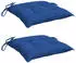 vidaXL Palettenkissen 2 Stk. Blau 50x50x7cm Oxford-Gewebe (361537)