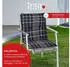 beo Sitzauflage Niedriglehner Bellona 6er-Set grau