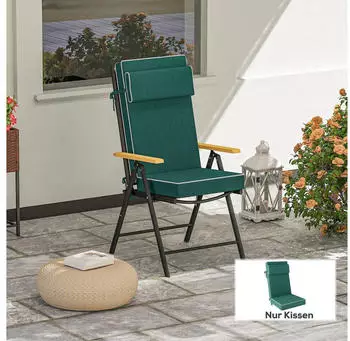 Outsunny Sitzkissen Polyester 120x47x9 5cm