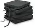 Beautissu 6er Set Loft SK Stuhlkissen 45x40x5cm Graphitgrau