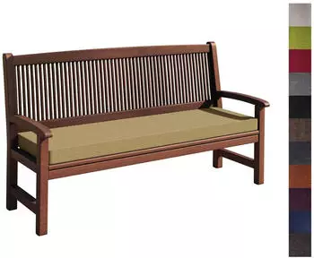 sunnypillow Bankauflage Outdoor 110x50x5cm Beige (3003)