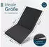 Beautissu QD-NL Niederlehner 105x48x5,5cm Anthrazit