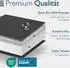 Beautissu QD-NL Niederlehner 105x48x5,5cm Anthrazit