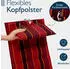 Beautissu Sun-HL Hochlehner 119x50x8cm Rot-Gestreift