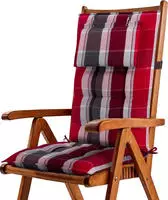 Premium Hochlehner Auflage Kopfpolster Sun-hl 120x50cm Anthrazit