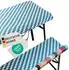 NYVI Bierbankauflagen Set 130x70cm Bayrische Raute