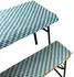 NYVI Bierbankauflagen Set 130x70cm Bayrische Raute