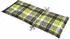 Beautissu 2er Set Hochlehner Auflagen Set 120x50cm Polster Grün Kariert