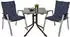 Beautissu 2er Set Niedriglehner Auflage Loft NL 100x50x6cm Dunkelblau