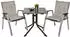 Beautissu 2er Set Niedriglehner Auflage Loft NL 100x50x6cm Hellgrau