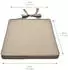 Beautissu 8er Set Loft SK Stuhlkissen 45x40cm mit Bändern Rutschfest Natur