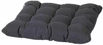 Madison Panama Sitzkissen Baumwolle-Polyester grau 46x46x6cm