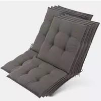 8er Set Sun-nl Niederlehner Auflage 105x50x8cm Taupe