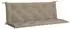 vidaXL Hollywoodschaukel-Auflage Taupe 150x(50+50)x7cm Oxford-Gewebe (315024)